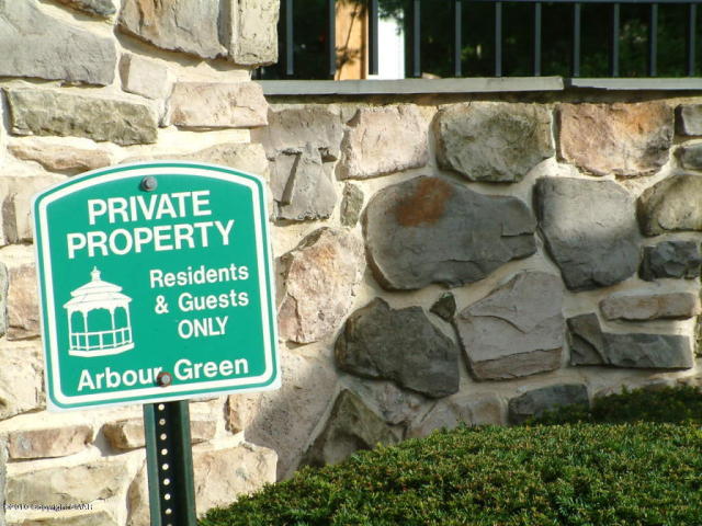 Sign Arbour Green - In Montgomerty County