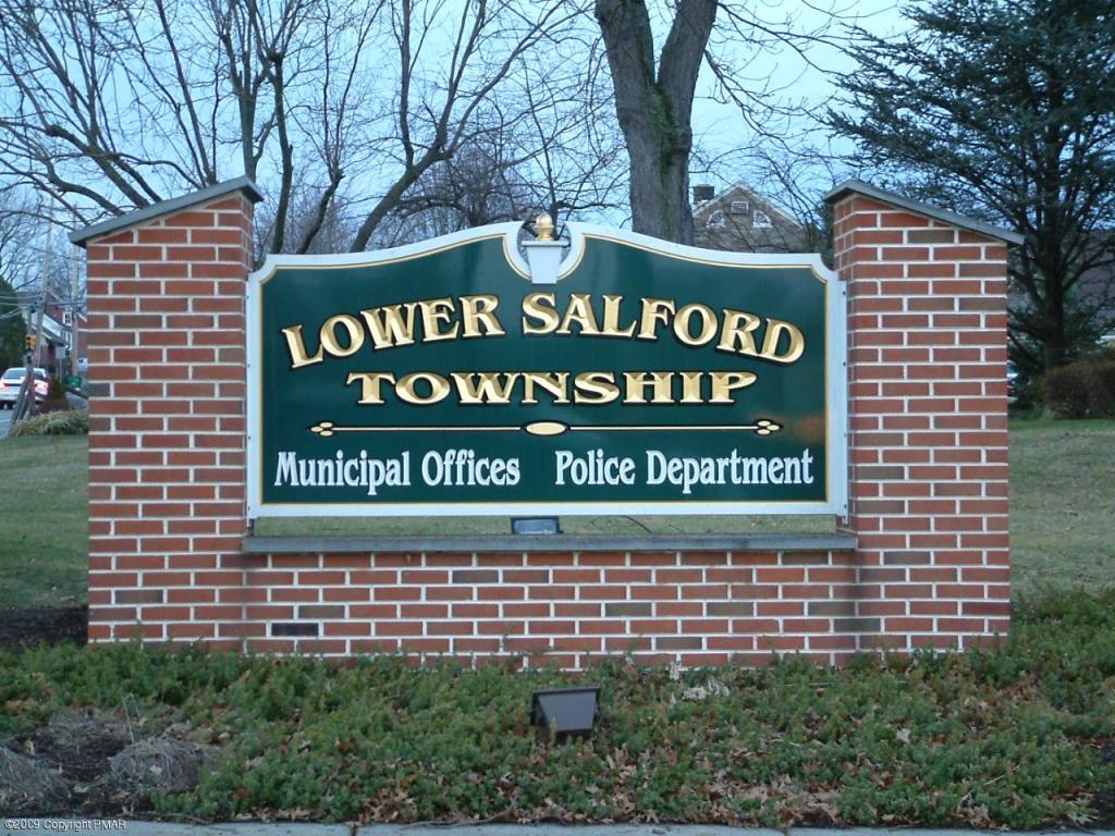 View of Lower Salford Sign