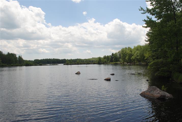 View of Big Bass Lake Larsen Lake